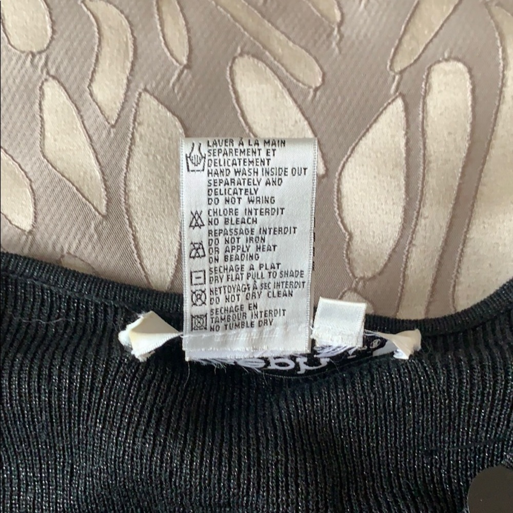 Fun Metallic Bangle Sequin Sweater. - image 5